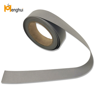 HE402 85％nylon15％spandex double side elastic reflective fabric 450cd/（lx·m²）